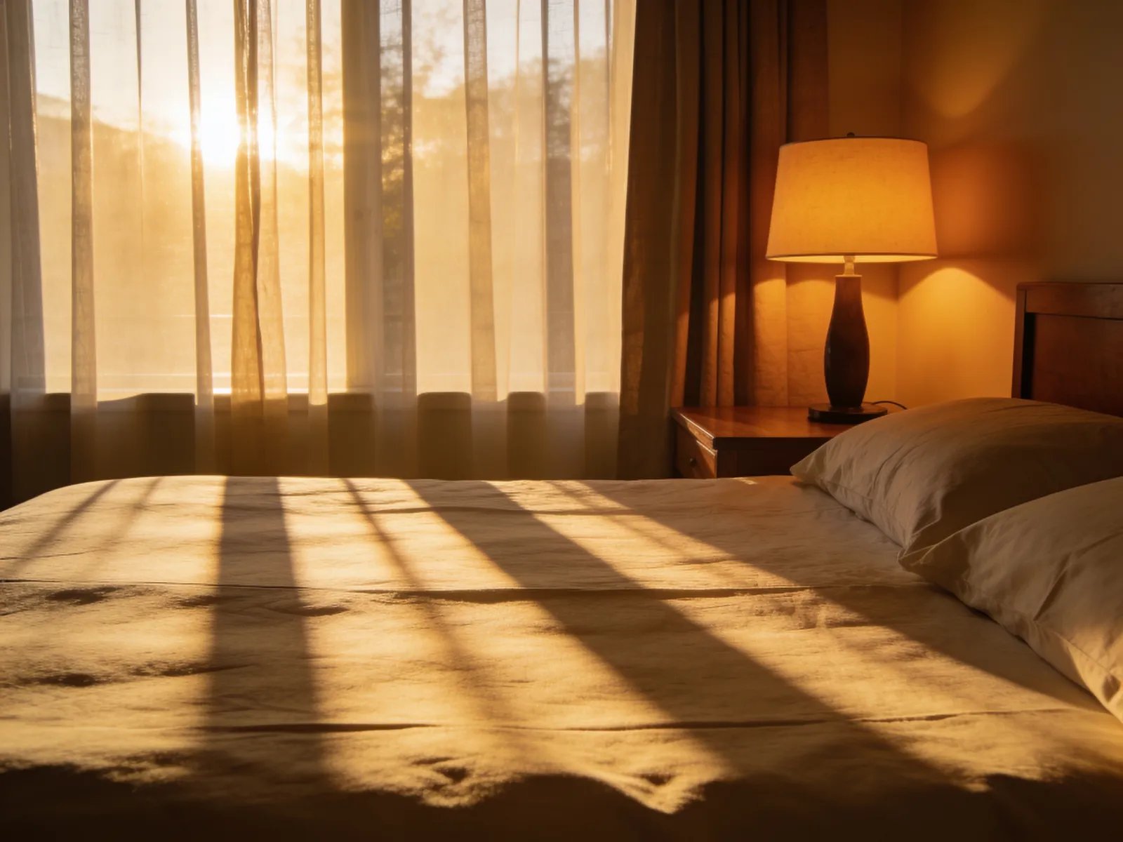 Sample output from the Hotel Room, Golden Hour technique